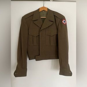 Vintage Military Jacket. Authentic. Very cool and in great condition.